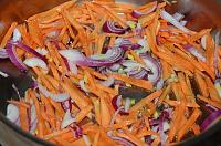 Vegan Lentil Pilaf with Vegetables - Step 1