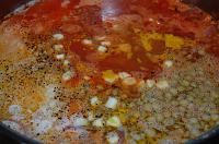 Vegan Lentil Pilaf with Vegetables - Step 4