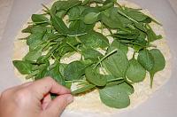 Spinach and Cheeses Pizza Recipe  - Step 3