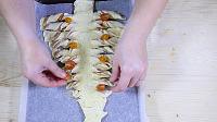 Savory Puff Pastry Christmas Tree - Step 16