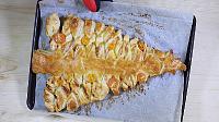 Savory Puff Pastry Christmas Tree - Step 17