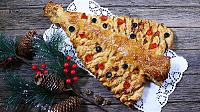 Savory Puff Pastry Christmas Tree - Step 18