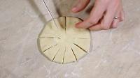 Turkish Cheese Flower Shaped Pies - Step 16