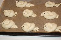 Pigeon Shaped Breads - Step 10