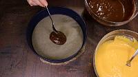 Pumpkin Zebra Cake - Step 13