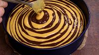 Pumpkin Zebra Cake - Step 16
