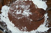 Chocolate Cake with Coconut Balls - Step 3