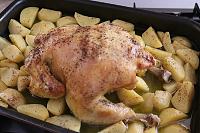 Roast Chicken and Potatoes - Greek Recipe - Step 10