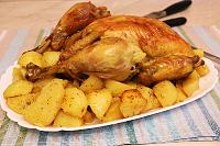 Roast Chicken and Potatoes - Greek Recipe - Step 13