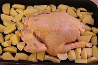 Roast Chicken and Potatoes - Greek Recipe - Step 3
