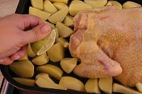 Roast Chicken and Potatoes - Greek Recipe - Step 6