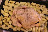 Roast Chicken and Potatoes - Greek Recipe - Step 9