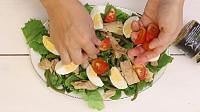 Nicoise Salad - with Tuna and Vegetables - Step 9