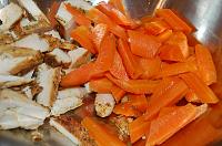 Chicken Salad with Carrots and Pickled Cucumbers - Step 2