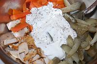 Chicken Salad with Carrots and Pickled Cucumbers - Step 3