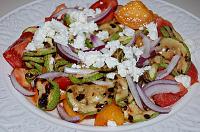 Roasted Zucchini Salad with Feta and Tomatoes - Step 5