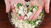 Raw Cauliflower Salad with Apples - Step 1