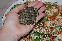 Roasted Pumpkin, Cauliflower and Mushroom Salad - Step 13