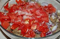 Eggplant Salad with Tomatoes and Onions - Step 7