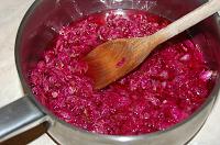 Homemade Rose Syrup - Step 6