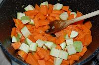 Creamy Pumpkin Soup with Meatballs - Step 3