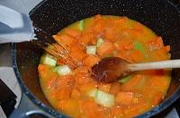 Creamy Pumpkin Soup with Meatballs - Step 4