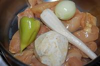 Red Lentil Chicken Soup - Step 1