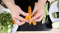 Zucchini Carrot Rose Tart - Step 8
