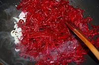 Sauteed Beet with Aubergine - Step 2