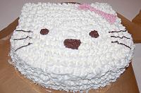 Homemade Hello Kitty Cake - Step 22