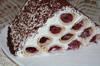 Moldovan Cherry Crepe Cake - Kushma lui Gugutza - Step 14