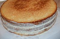 White Chocolate Truffle Cake - Step 13