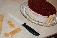 Cherry Charlotte Cake - Step 13