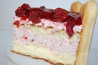Cherry Charlotte Cake - Step 15