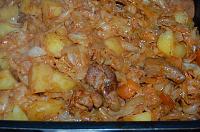 Fried Cabbage with Meat and Potatoes - Step 8