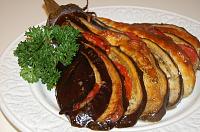 Roasted Eggplant Fan - Step 9