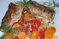 Baked fish with vegetables - Step 8