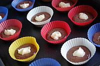 Chocolate muffins filled with Cream Cheese - Step 6