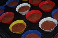 Chocolate muffins filled with Cream Cheese - Step 7