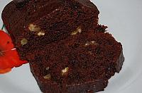 Vegan Chocolate Walnut Cake with Prunes - Step 9