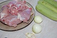 Oven-Roasted Chicken Meatballs with Zucchini - Step 1