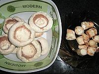 Easy Chicken Stuffed Mushrooms - Step 1