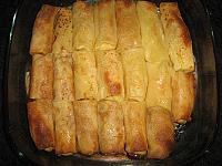 Farmer's Cheese Crepes with Chocolate Sauce - Step 8
