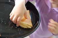 Russian Semolina Crepes - Step 16