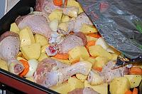 Baked Chicken with Potatoes and Vegetables - Step 3