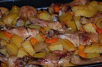 Baked Chicken with Potatoes and Vegetables - Step 4