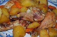 Baked Chicken with Potatoes and Vegetables - Step 5