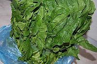 Sauteed Garlic Spinach - Step 1