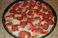 Salami and Onion Pizza - Step 8