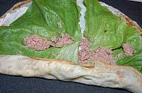 Crepes Rolls with Tuna and Lettuce - Step 4